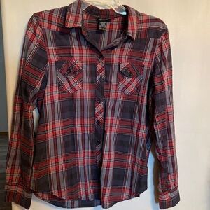 ⭐️JULES + JAMES PLAID LONG SLEEVE